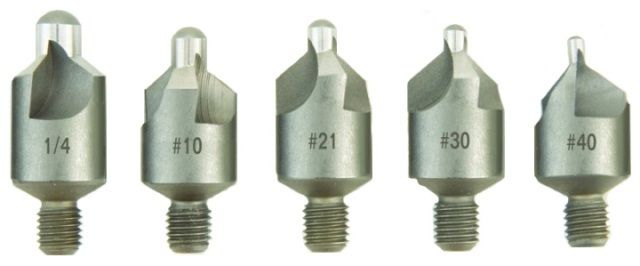 Countersink 100° Number Size 5 Piece Set 1/2 Countersink 100° Number Size 5 Piece Set 1/2