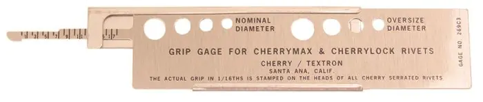 最前線の CherryMax Grip 269C3 Slide with Gauge 接着・接合工具