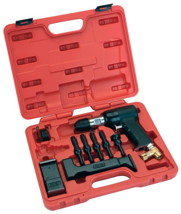 Deluxe 737 Rivet Gun Kit with 2X Rivet Gun & Bucking Bars