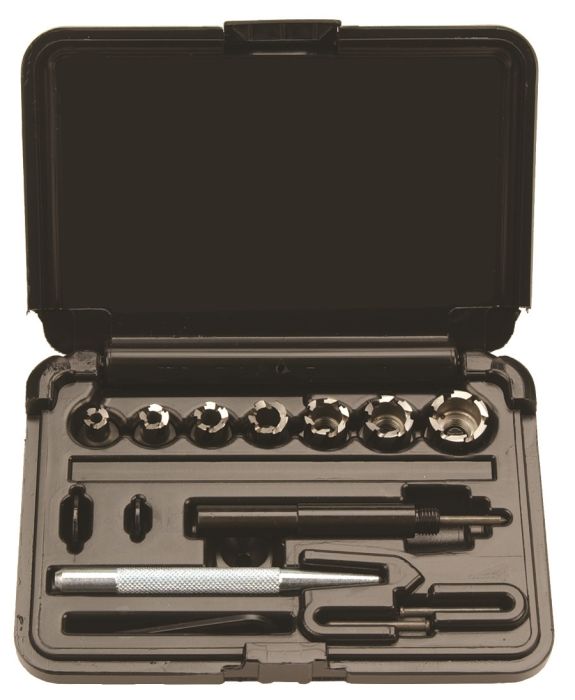 Hougen (5/16 3/4) 12 piece RotaCut Sheet Metal Hole Cutter Kit 11075