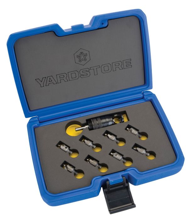 9 Piece Microstop and Countersink Kit