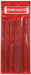 Simonds Needle File 6 piece Set