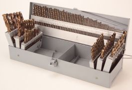 Drill Bit Set Combo Fractional, Letters & Numbers Cobalt